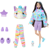 Mattel HRK39 Barbie Cutie Reveal Color Dream Series zebra mintás baba (HRK39)