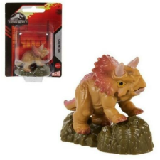Mattel Jurassic World mini figurák - Triceratops (GXB10/GXB08) játékfigura