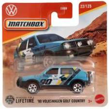 Mattel Matchbox &#039;90 Volkswagen Golf Country kisautó autópálya és játékautó