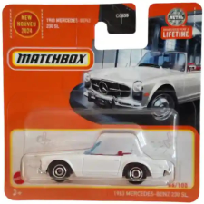 Mattel Matchbox 1963 Mercedes-Benz 230 SL kisautó autópálya és játékautó