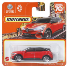Mattel Matchbox 2022 Renault Megane kisautó - Piros autópálya és játékautó