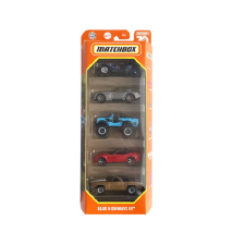 Mattel Matchbox: Blue Highways III 5db-os fém kisautó szett 1/64 - Mattel autópálya és játékautó