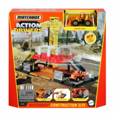 Mattel Matchbox építkezési készlet autópálya és játékautó