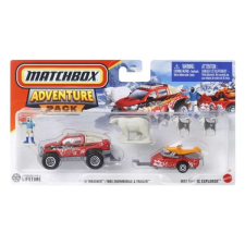 Mattel Matchbox: Hitch and Haul - Artic Explorer játékszett autópálya és játékautó