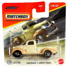 Mattel Matchbox: kisautó - 1940 Dodge V-Servies Truck autópálya és játékautó