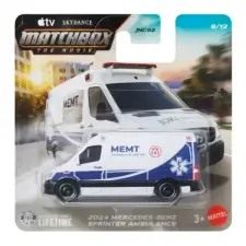 Mattel Matchbox: Kisautó 2024 Mercedes-Benz Sprinter autópálya és játékautó