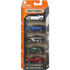Mattel Matchbox kisautók 5 darabos szett - MBX Japan Cruisers™ II autópálya és játékautó