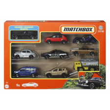 Mattel Matchbox Set 9 Cars Mgb Gt Coupe 1971 autópálya és játékautó