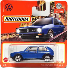 Mattel Matchbox Volkswagen Golf MK 1 kisautó autópálya és játékautó