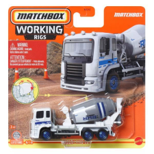 Mattel Matchbox: Working Rigs - Cement King HD kisautó autópálya és játékautó