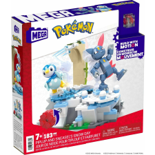 Mattel Mega Construx Pokémon Hónapi Kaland - Piplup és Sneasel - Építőkészlet játékfigura