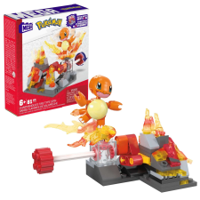 Mattel MEGA Pokémon Charmander's Fiery Spin építőkészlet barkácsolás, építés