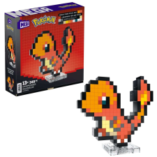 Mattel Mega Pokemon Charmander 349 darabos készlet barkácsolás, építés