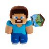 Mattel Minecraft Steve plüss figura - 20 cm
