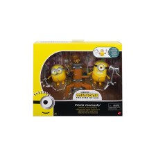 Mattel Minyonok 2 mozis pillanatok - Gru színre lép játékszett - Fegyverekkel (GMF14-GMF17) játékfigura