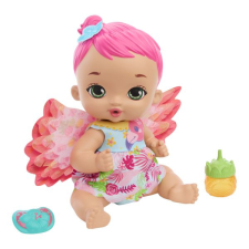 Mattel My Garden Baby: Édi-Bébi Gondoskodás baba - Rózsaszín flamingó baba