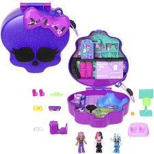 Mattel Polly Pocket Monster High, 3 szörnyfigura, 10 szörny tartozék játékfigura
