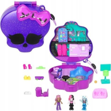 Mattel Polly Pocket Monster High, 3 szörnyfigura, 10 szörny tartozék (HVV58) barbie baba
