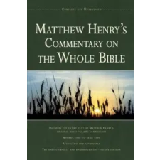  Matthew Henry's Commentary on the Whole Bible – Matthew Henry idegen nyelvű könyv