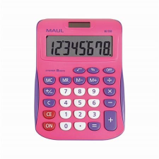 Maul MJ 550 számológép pink-lila (7263422) (maul7263422) számológép