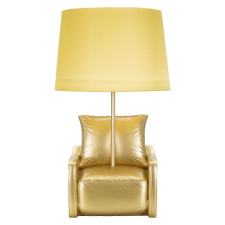 Mauro Ferretti asztal lamp midcentury yellow ø 26x46cm világítás