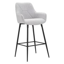 Mauro Ferretti Bar stool grey set 2 pcs 55x55x109cm bútor