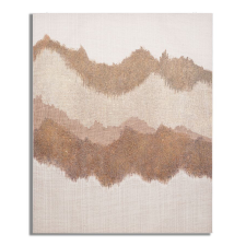 Mauro Ferretti Handmade wall painting browny 80x3,7x100cm fényképkeret