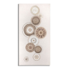 Mauro Ferretti Wall printing/painting circly with application -b- 50x3,2x100cm