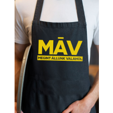  MÁV kötény - Megint állunk valahol lakástextília