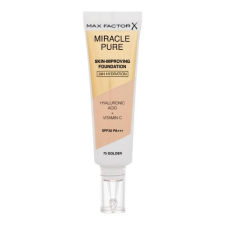 Max Factor Miracle Pure Skin-Improving Foundation SPF30 alapozó 30 ml nőknek 75 Golden smink alapozó