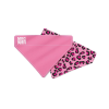 Max & Molly Bandana - Leopard Pink - S