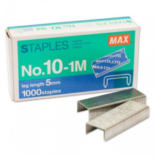 Max Tűzőkapocs NO.10. Max gemkapocs, tűzőkapocs