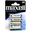 Maxell 1.5V Super Alkáli AA ceruza elem (4db / csomag)  (LR6) (MXL 774409.04.EU)
