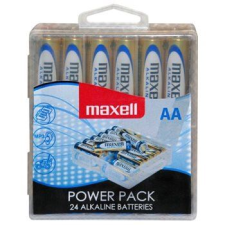 Maxell Alkáli AA ceruza elem Power Pack (24db / csomag) /LR06/ visszazárható átlátszó műanyag doboz (790269.04.CN) ceruzaelem