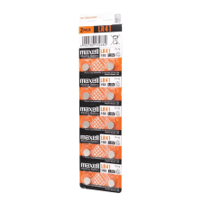 Maxell LR41 alkáli gombelem 10db (11716800) (maxell11716800) gombelem