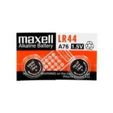 Maxell LR44 5x2 csomag (tépheto bliszter) 1,5V alkáli gombelem (MAXELL_MAX131401) gombelem