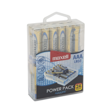 Maxell Mikroceruza elem 1,5V ? AAA ? LR3 power pack 24 db/csomag (Mikroceruza elem) műhely lámpa