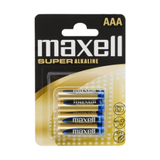 Maxell Mikroceruza elem AAA • LR03 XL Super Alkaline • 1,5V 4 db / bliszter ceruzaelem