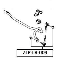 MAXGEAR stabilizátor rúd gömbfej első tengely bal,első tengely jobb,347,5mm autóalkatrész