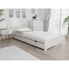 Maxi Drew IKAROS ágy 90 x 200 cm, fehér Ágyrács: Lamellás ágyrács, Matrac: Deluxe 10 cm matrac ágy és ágykellék