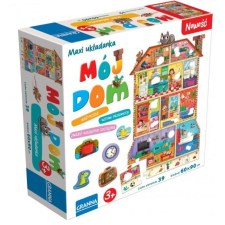 Maxi kirakós házikó rejtett elemekkel puzzle, kirakós