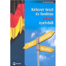 Maxim Kiadó Kétezer teszt és fordítás német nyelvből tankönyv