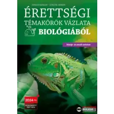 Maxim Könyvkiadó Érettségi témakörök vázlata biológiából - közép- és emelt szinten tankönyv