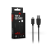 Maxlife Maxlife USB - USB Type-C adat- és töltőkábel 20 cm-es vezetékkel - Maxlife Type-C USB Cable - 5V/2A - fekete