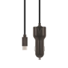 Maxlife MXCC-02 fekete micro usb szivartöltő 2.1A