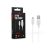 Maxlife TF-0113 USB-A - Lightning töltőkábel 1m fehér