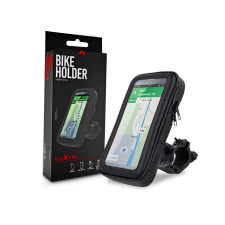 Maxlife Univerzális kerékpárra szerelhető, por- és cseppálló telefontartó max. 6,5"     méretű készülékekhez - Maxlife MXBH-01XL Bike Holder - fekete (TF-0103) mobiltelefon kellék
