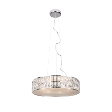 Maxlight Diamante króm-átlátszó függesztett lámpa (MAX-P0236) G9 5 izzós IP20 világítás