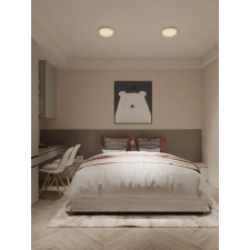 Maxlight Duo fehér LED mennyezeti lámpa (MAX-C0233) LED 1 izzós IP20 világítás