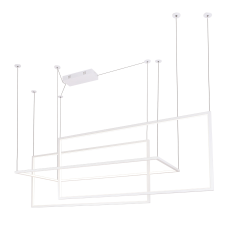 Maxlight Geometric fehér LED függesztett lámpa (MAX-P0272) LED 3 izzós IP20 világítás